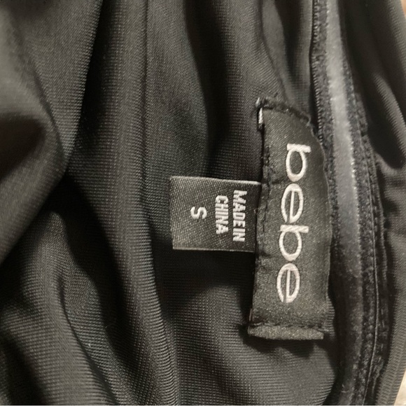 Bebe dress, black and size small. Worn once! - Picture 4 of 5